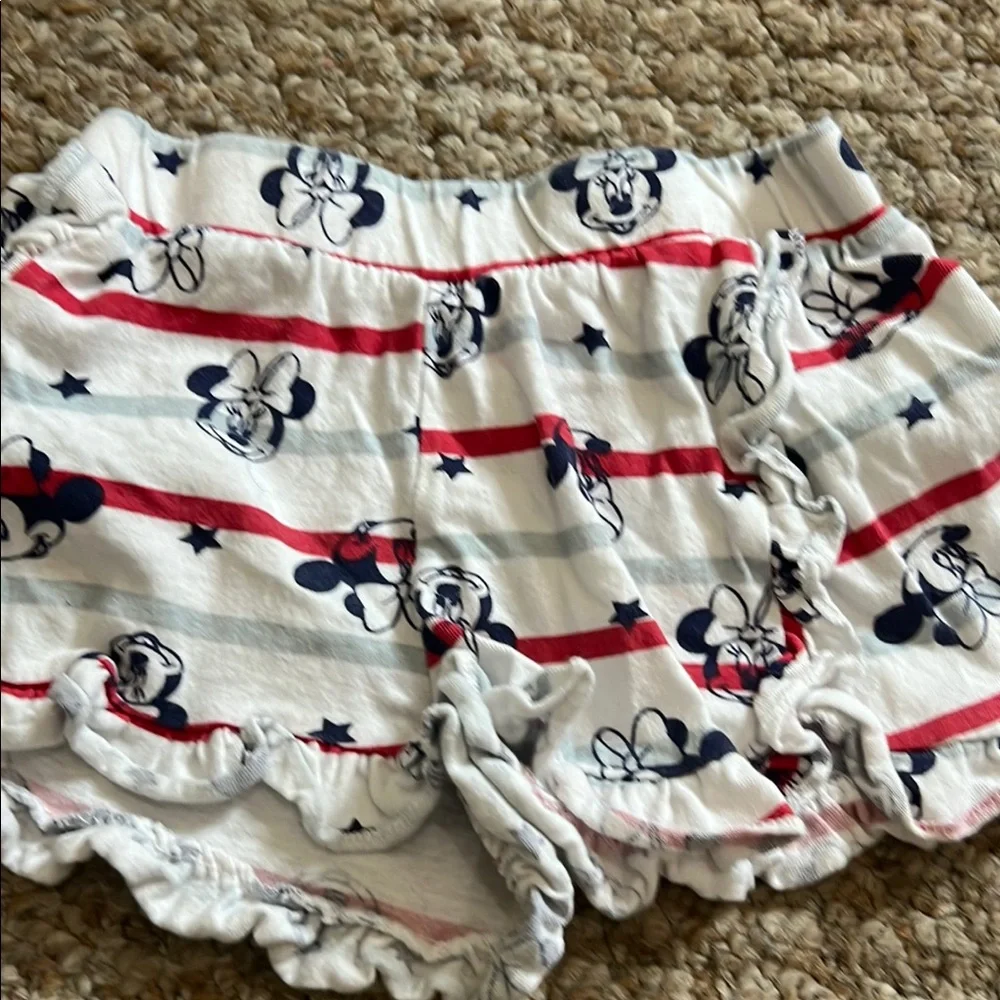 Disney Red and White Diaper Covers with Mickey Mouse Design
